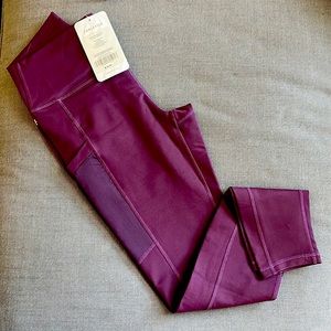 Fabletics Purple Mila High-Waisted Pocket Legging